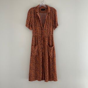 Urban Outfitters floral midi dress